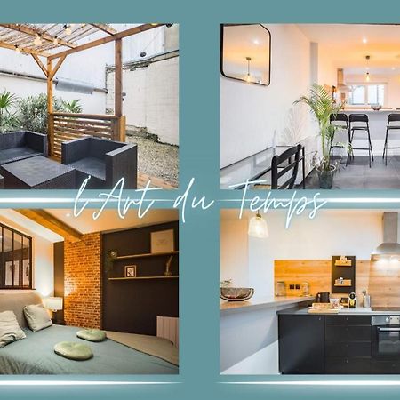 L'Art Du Temps - Terrasse -1 Min Hypercentre Apartment Troyes Ngoại thất bức ảnh